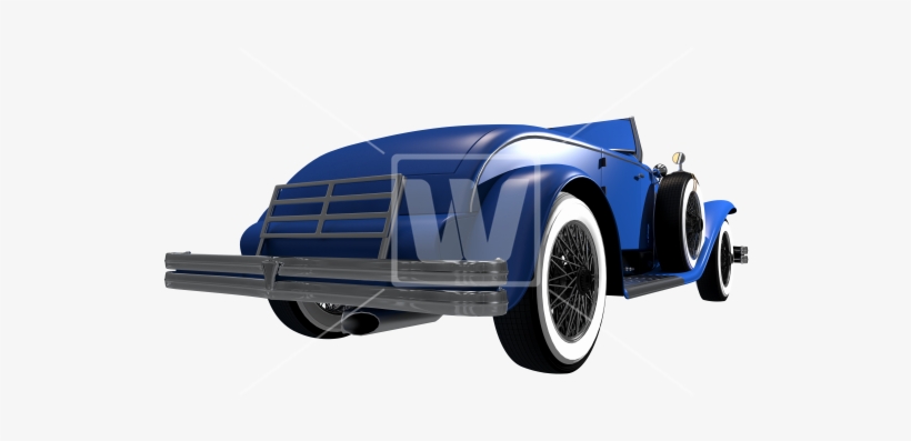 Old Classic Car Rear View - It's A Kind Of A Funny Thing: Ook], transparent png download