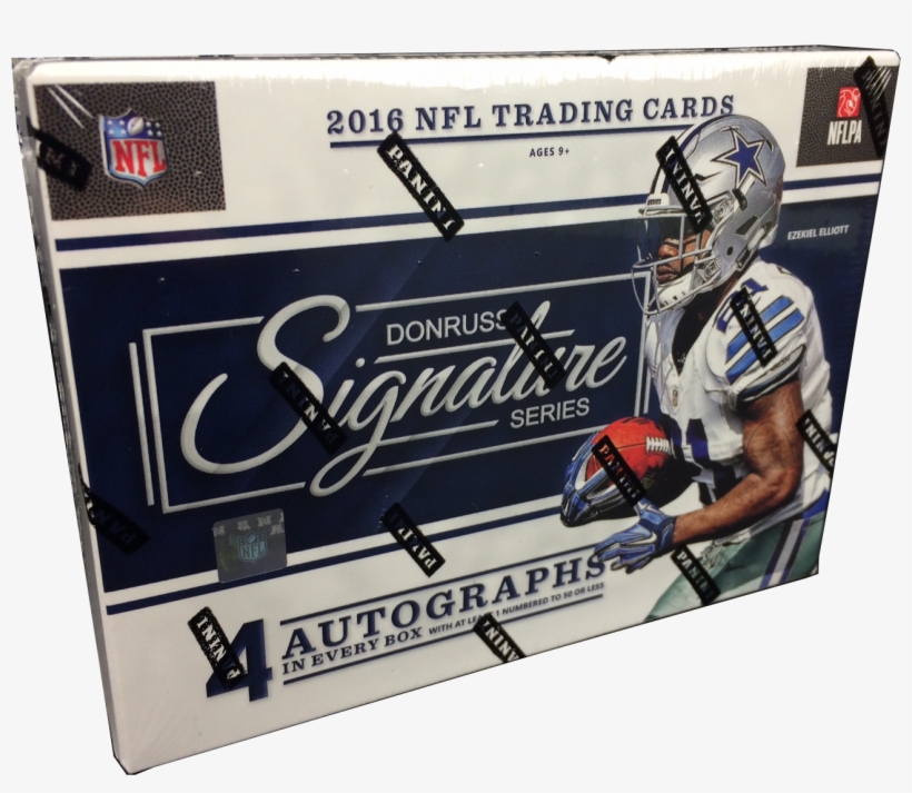 16 Panini Donruss Signature Series Football - Donruss Signature Series Football 2016 | Hobby Box, transparent png download