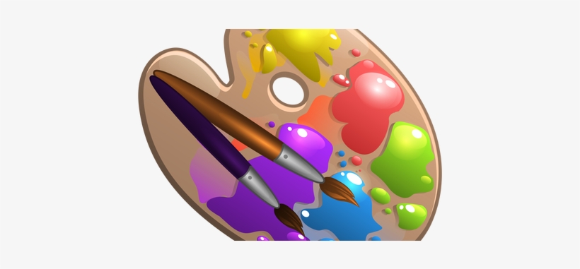 Banner Download Paint Clip Art Transparent - Free Palette Clip Art, transparent png download