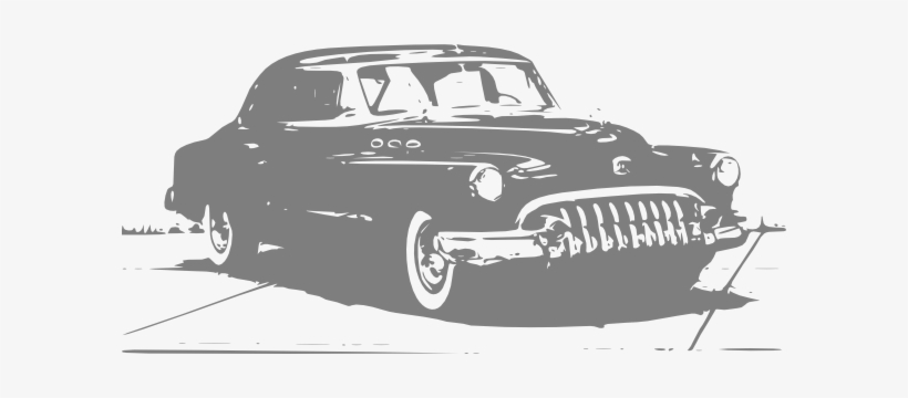 How To Set Use Grey Vintage Car Clipart, transparent png download