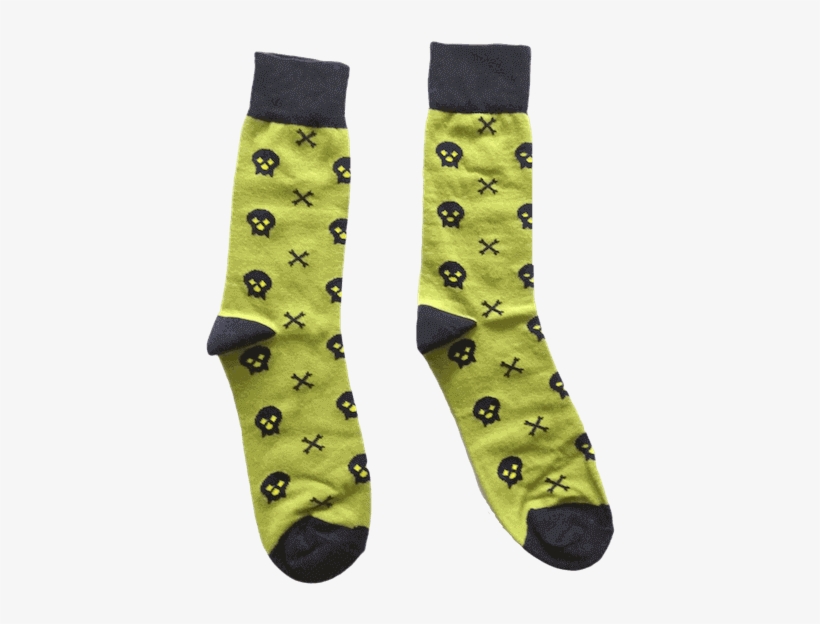 Skull And Bones - Sock, transparent png download