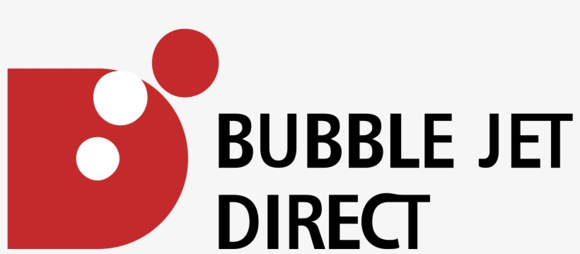 Bubble Jet Direct Logo Png Transparent - Graphic Design, transparent png download