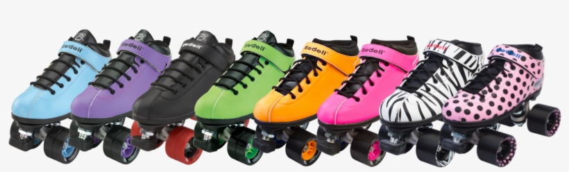 Riedell Dart Polka Dot Roller Skate, transparent png download