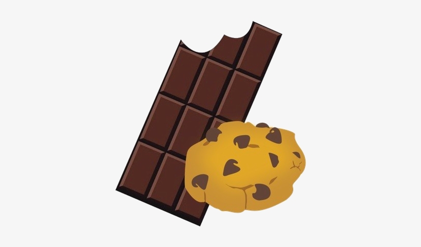 Chocolate Bar Food Drawing Child - Dibujo Del Chocolate, transparent png download