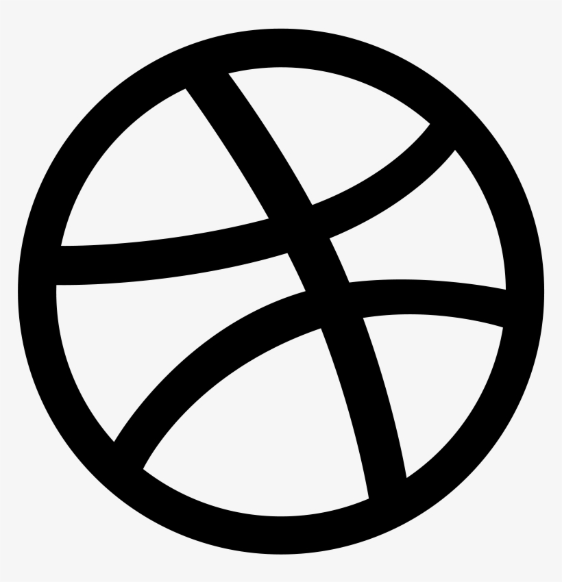 Dribbblelogo - Dribbble Icon, transparent png download