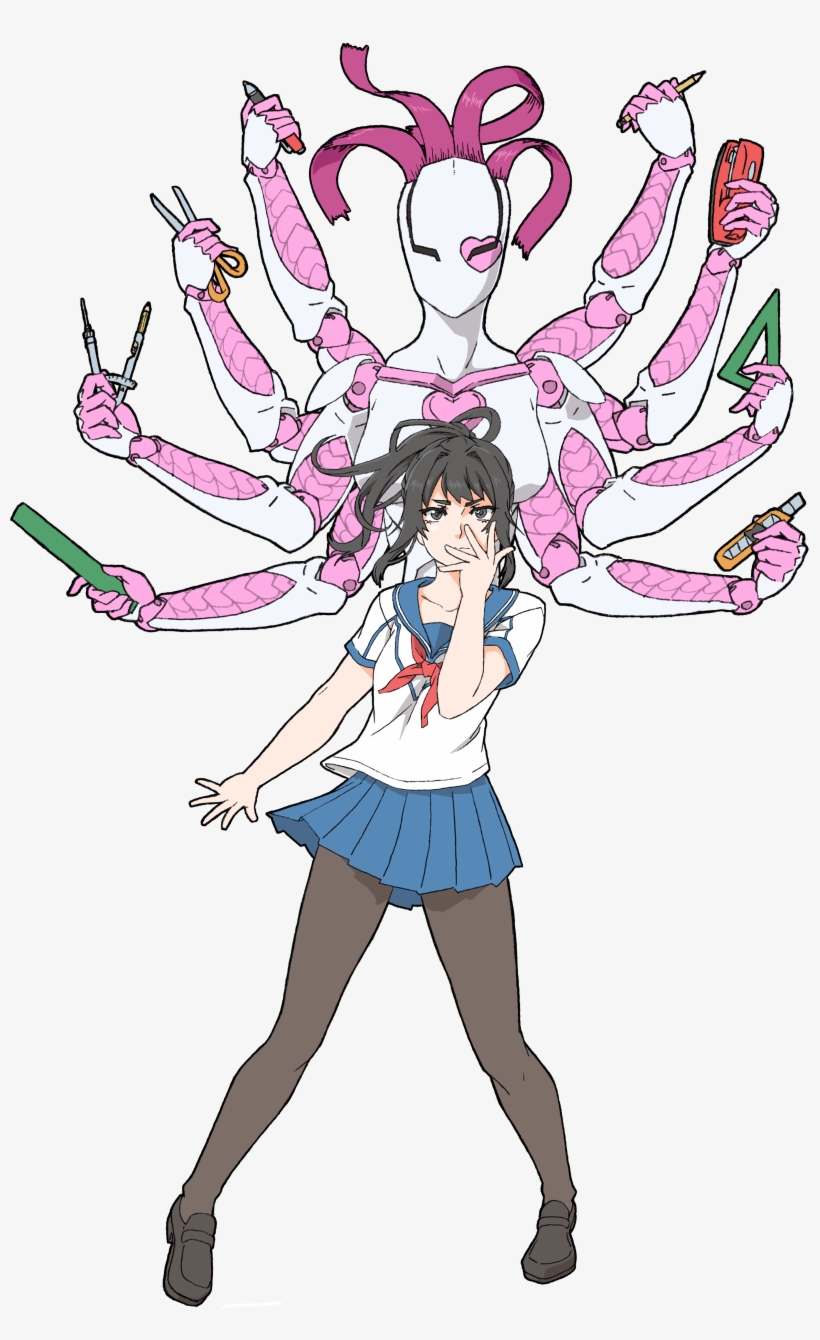 2car4 - Yandere Simulator Jojo Easter Egg, transparent png download