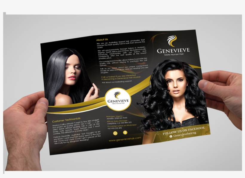 Flyer Model Png - Brazilian Virgin Hair Loose Wave 3 Bundles Brazilian, transparent png download