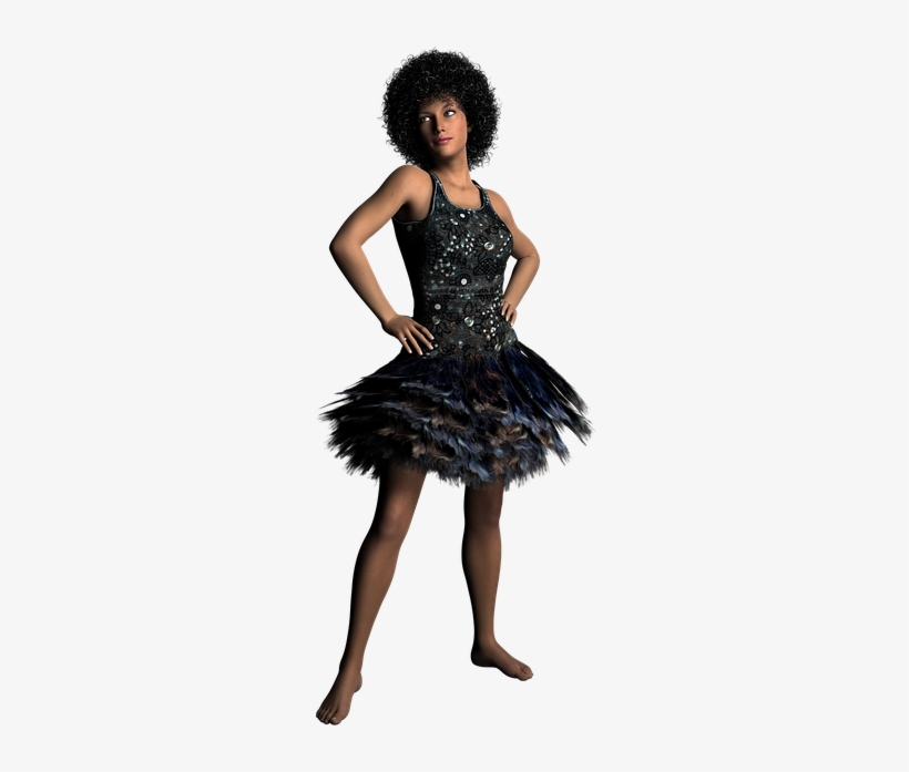 Tubes Femmes - Page - Black Woman 3d, transparent png download
