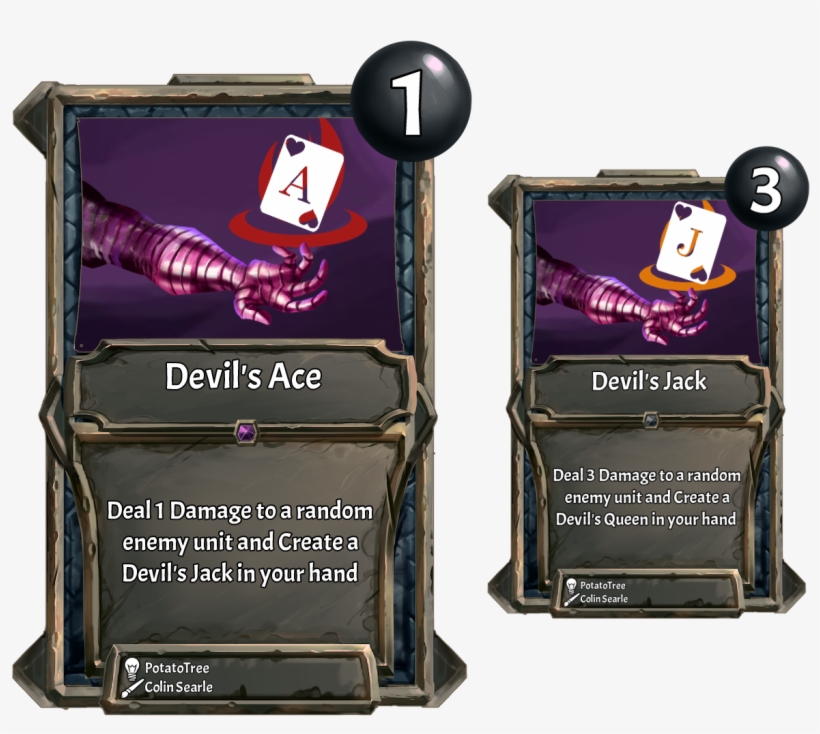 [card] Devil's Aceweek - Collectible Card Game, transparent png download