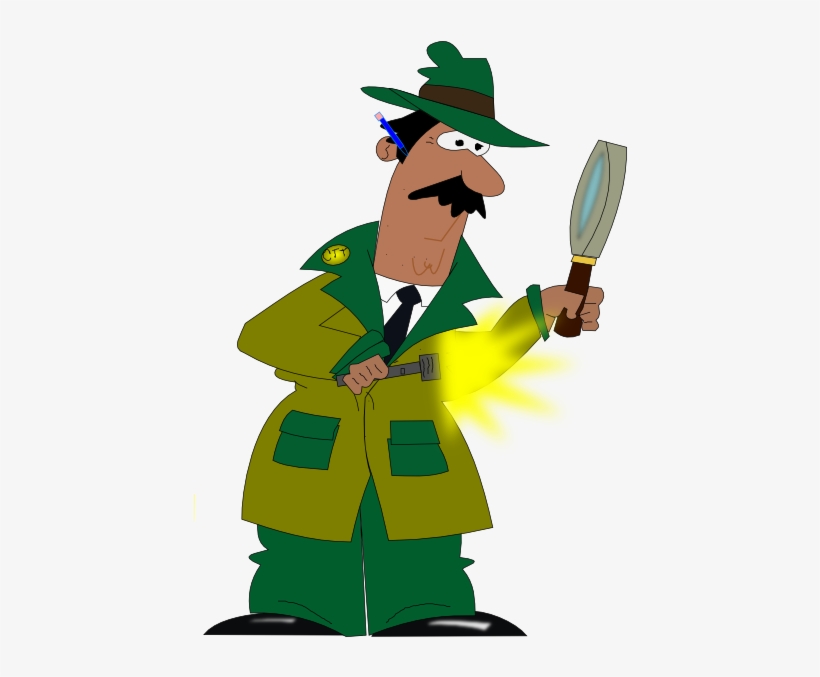 Detective Clip Art At Clker - Detective Clip Art Transparent, transparent png download