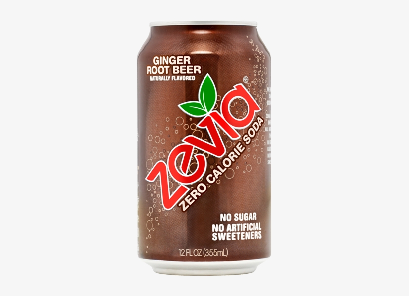 Ginger Root Beer - Zevia Soda Root Beer, transparent png download