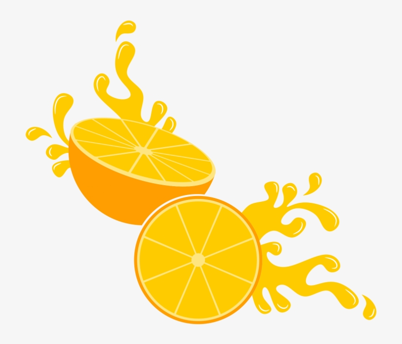 Orange Logo Design Png - Fruit Design Png, transparent png download
