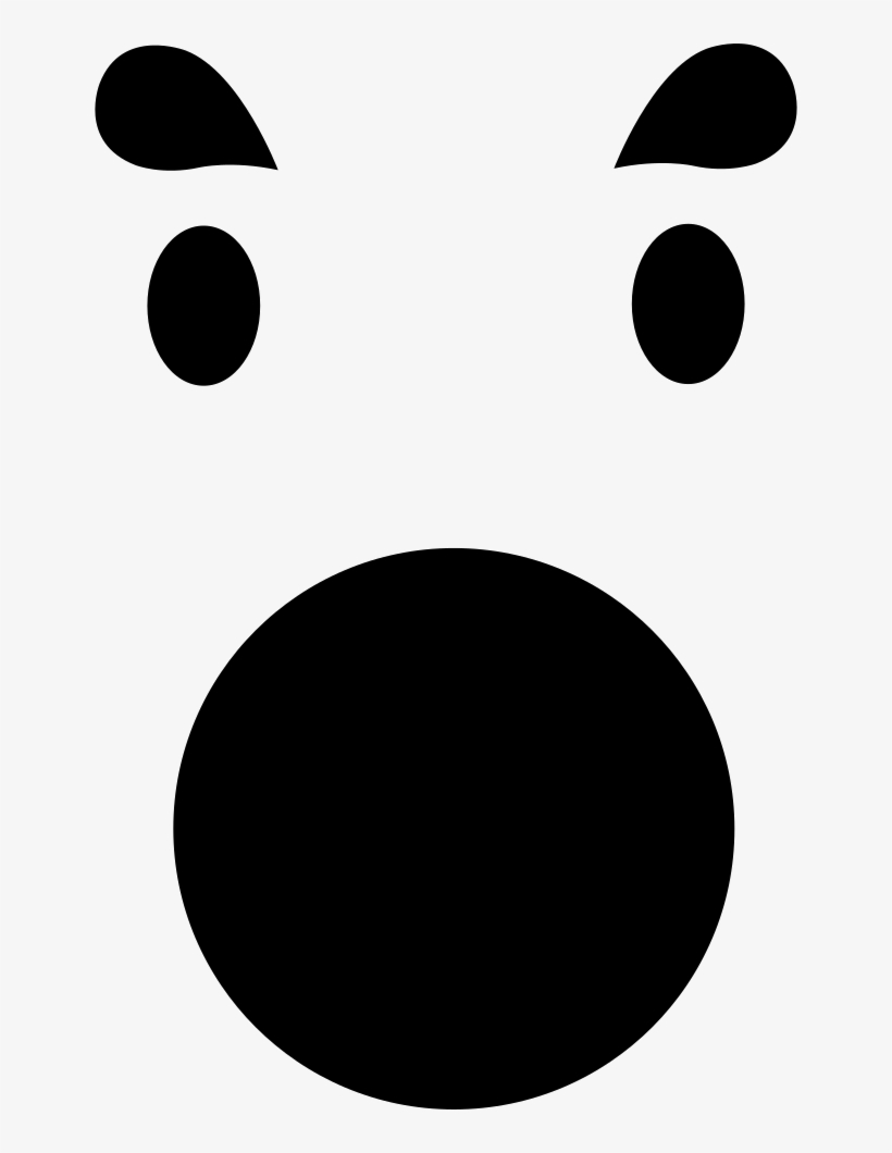 Emoticon Square Surprised Face With Open Circular Mouth - Eci Telecom, transparent png download