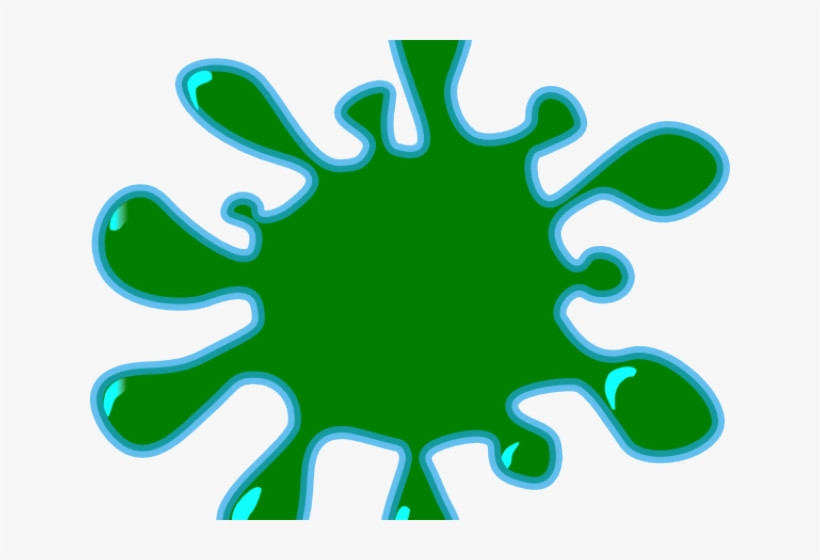 Splash Clipart Vector - Blood Spatter Clip Art, transparent png download