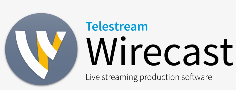Video Transcoding, Webcasting, Screencasting, Captioning - Wirecast Logo, transparent png download