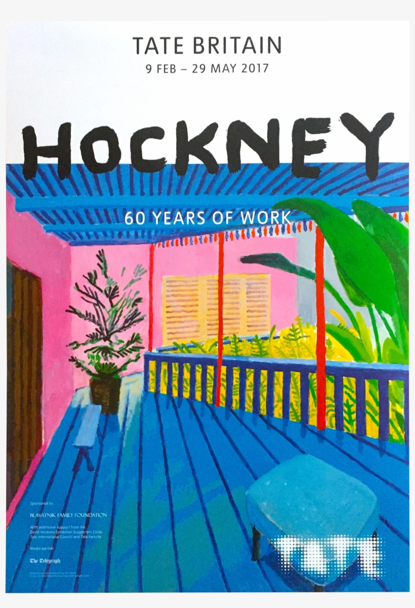 Image Transparent David Hockney Lithograph Print Tate - Tate Modern Exhibition Posters, transparent png download