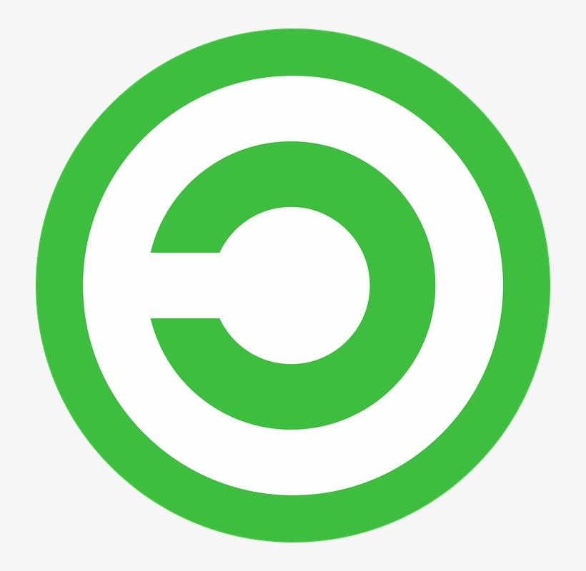 Copyright, Inverse, Copyrighted, Circle, Green, Icon - Info Icon Png Green, transparent png download