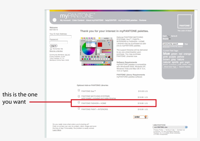 Http - //www - Pantone - Com/pages/myp - Pantone Matching System, transparent png download