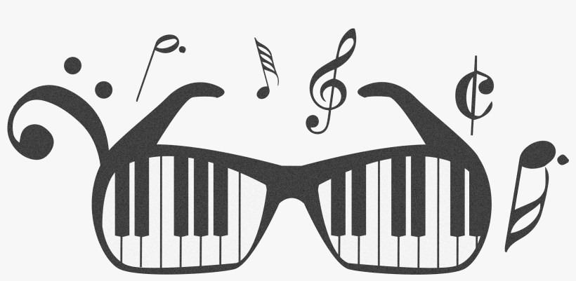 Donal Glasses-1 - Treble Clef, transparent png download
