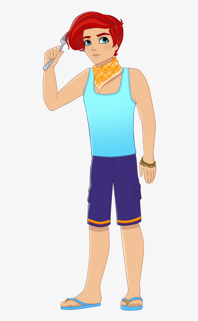 Rsz Sandy Triton - Ever After High Merman, transparent png download
