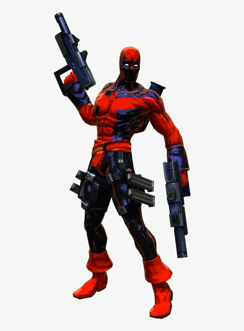 Deadpool - Spider Man Shattered Dimensions Deadpool, transparent png download