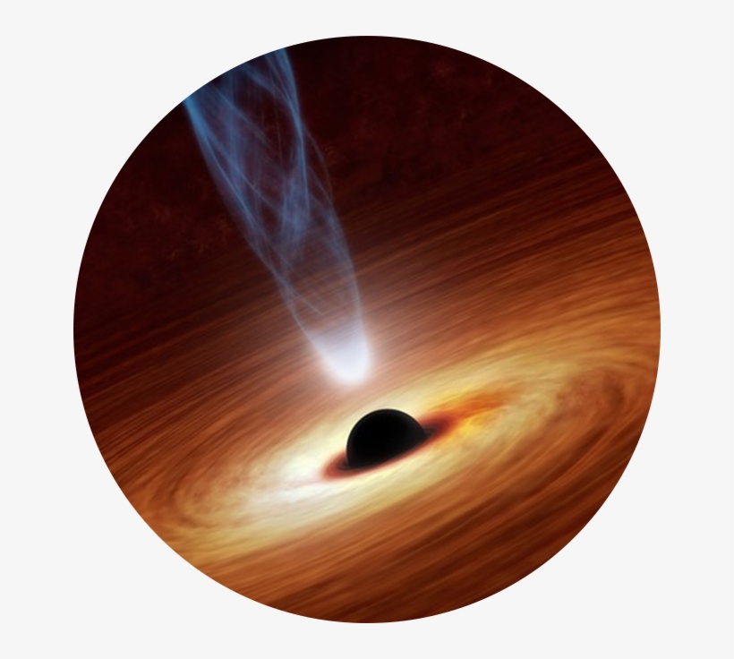 A Black Hole Is Generally Born Due To The Death Of - Black Hole Space Illustration, transparent png download