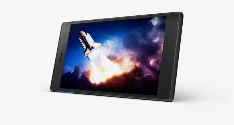 13 Tab 7 Essential Hero Front Facing Left Processor - Tablet Computer, transparent png download