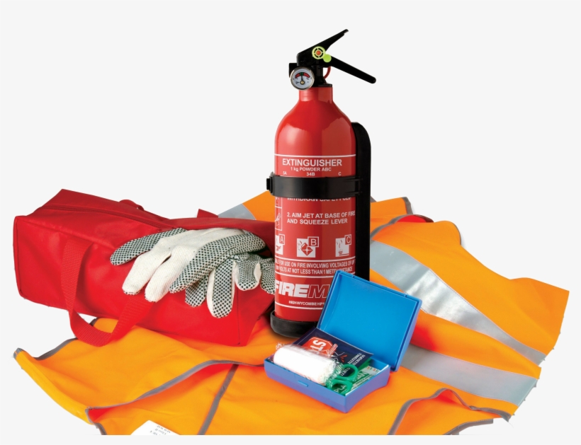 Fire Accessories Car Kit Fire Safety Equipments Png Transparent PNG