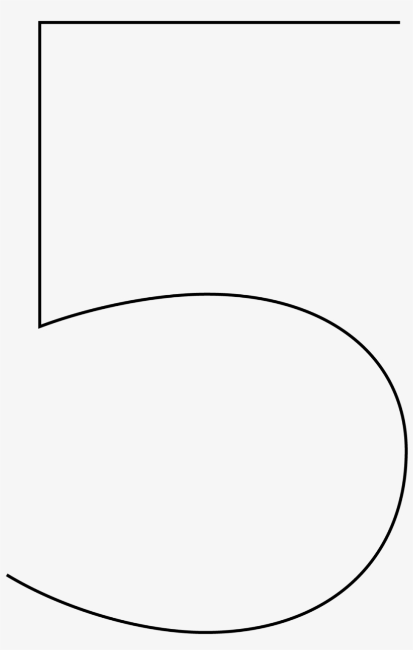 Maisonhaven Numbers-05 - Circle, transparent png download