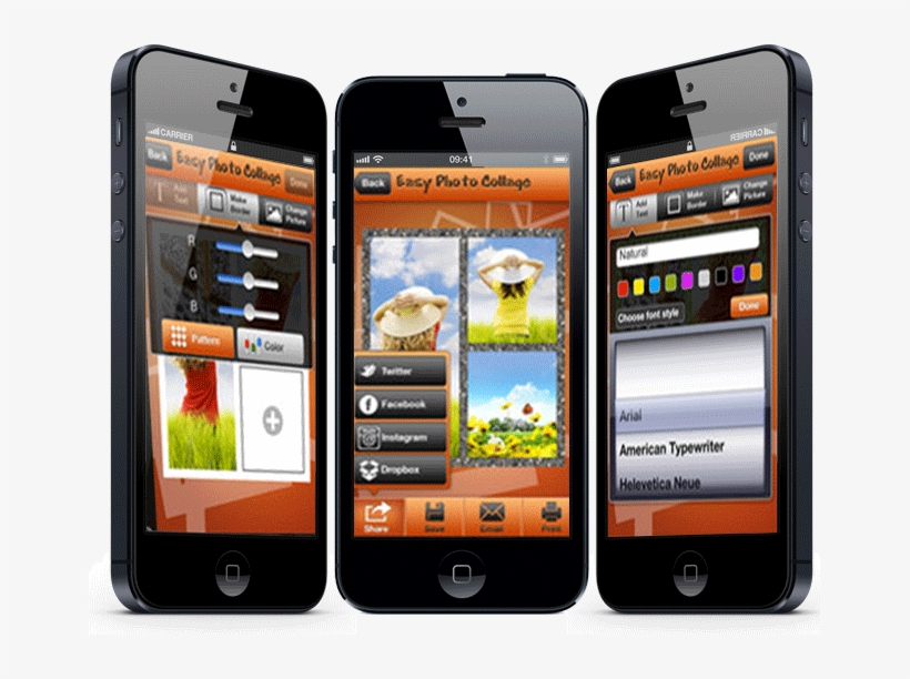 Easy Photo Collage - Cute, transparent png download