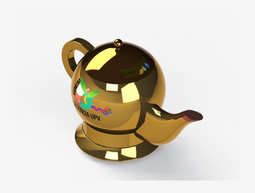 Our Genie Lamp Is A Small Bioreactor Able To Irradiate - Teapot, transparent png download
