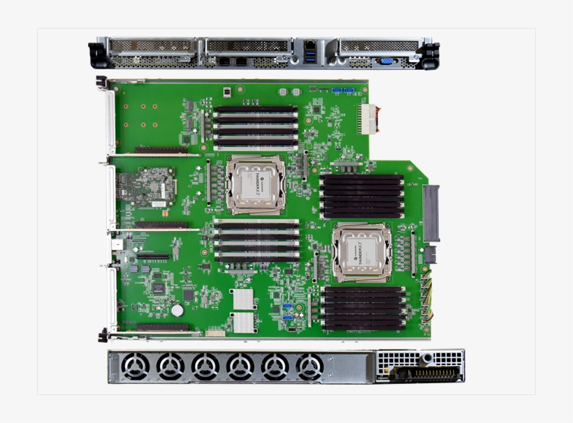 Cavium Thunderx2 Server For Project Olympus - Microcontroller, transparent png download