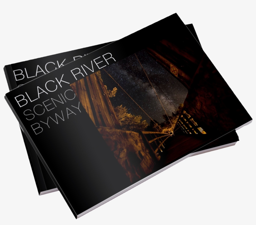 Black River Scenic Byway Photography Book - Book Cover, transparent png download