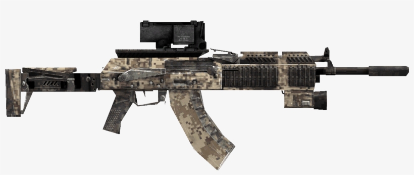 Ak Mod Desert Weapon - Assault Rifle, transparent png download