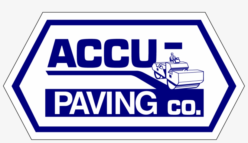 Accu-paving Company - Sign, transparent png download