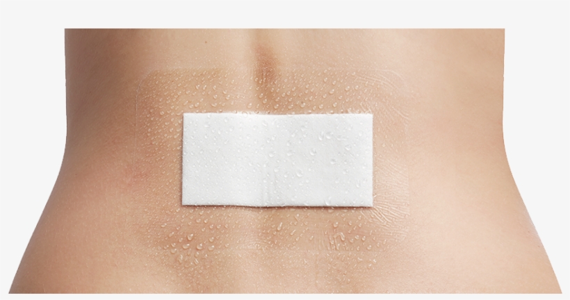 Skin-fixe® Absorbent Adhesive Dressing - Beige, transparent png download