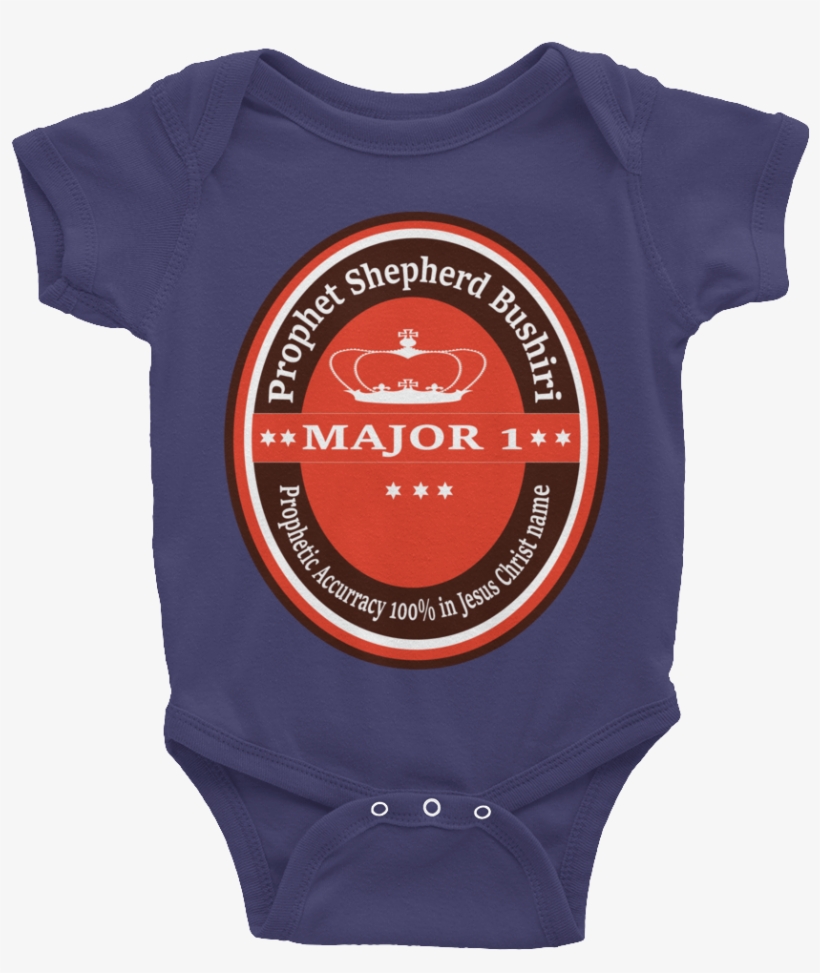 Infant Short Sleeve One-piece - Number, transparent png download