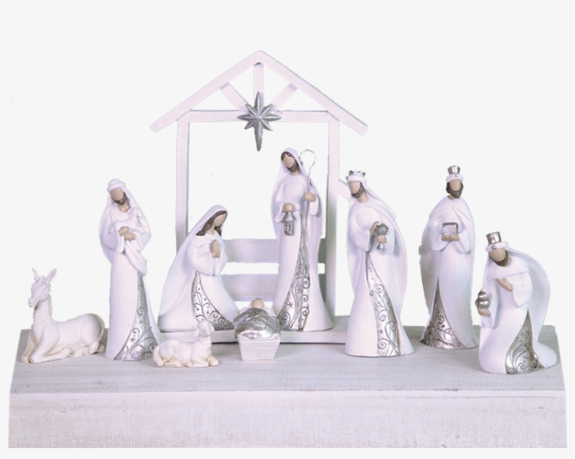 Good Tidings Of Joy Nativity - Statue, transparent png download