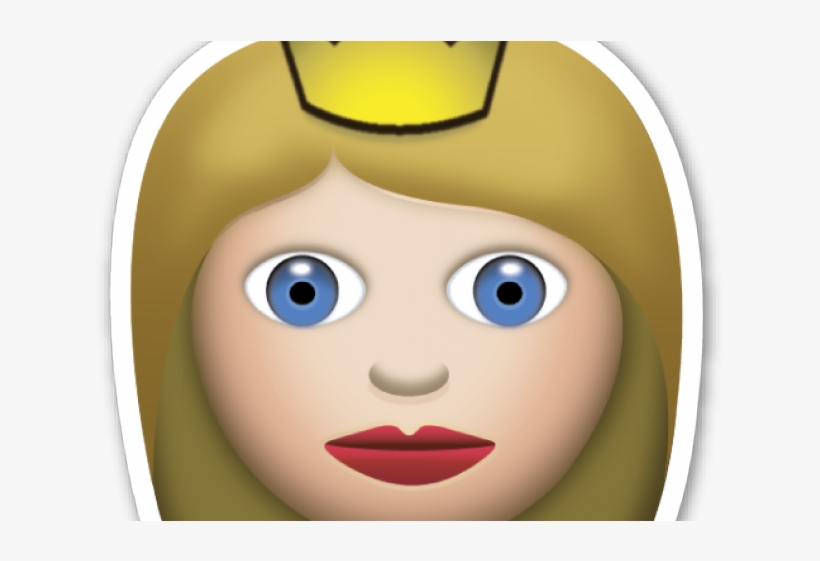 Emoji Clipart Princess - Persons Emojis, transparent png download