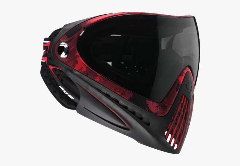 Dye I4 Paintball Goggle Mask Liquid Red - Dye I4 Liquid Red, transparent png download