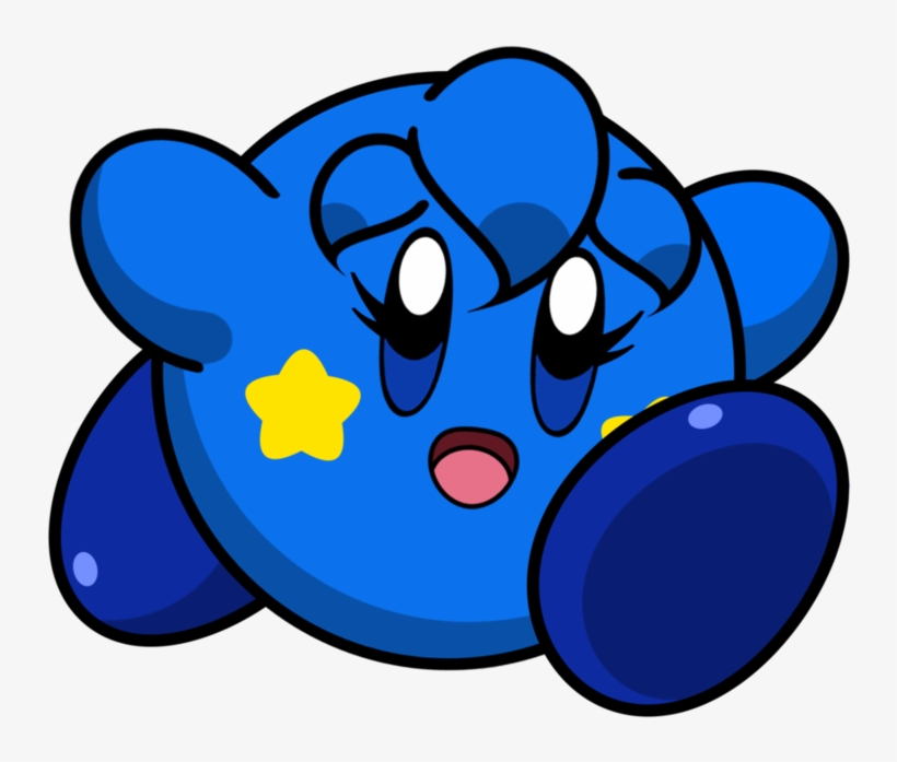 Kirby Fc 2d Kirra Run By Water Kirby-dbvlok5 - Cartoon, transparent png download