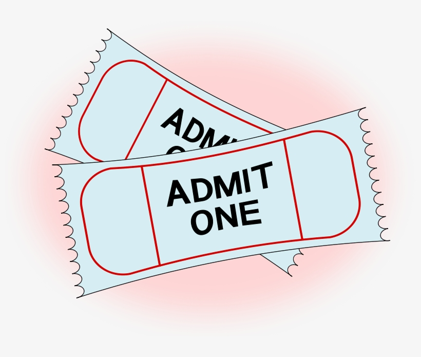Admission Ticket - Baseball Tickets Clip Art, transparent png download