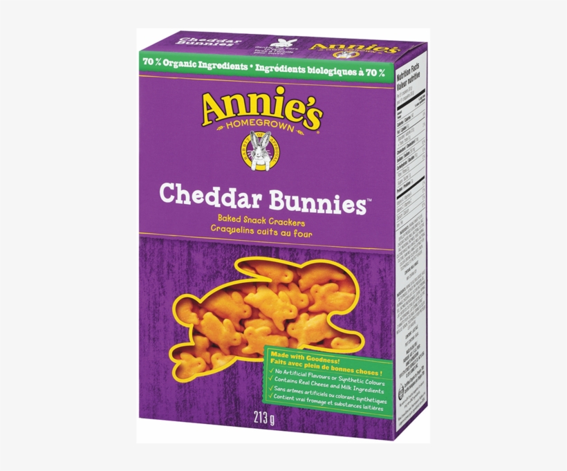 Annie's Classic Cheddar Bunny, transparent png download
