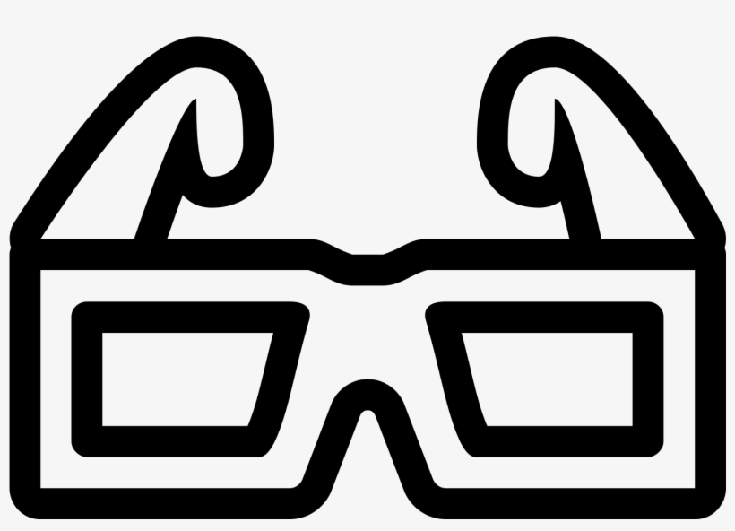 3d Glasses Icon Png, transparent png download