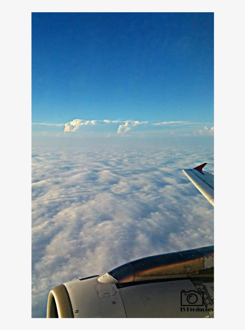 Aviao Sticker - Airliner, transparent png download