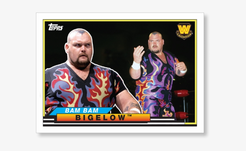 2018 Topps Wwe Heritage Bam - Player, transparent png download