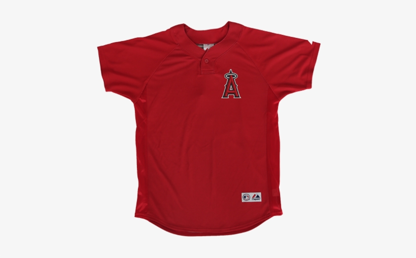 Los Angeles Angels Of Anaheim Youth Coolbase Bp Jersey - Active Shirt, transparent png download