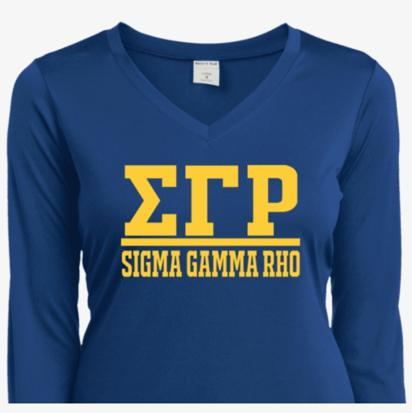 Sigma Gamma Rho Paraphernalia-grab The Loveliest Items - Long-sleeved T-shirt, transparent png download