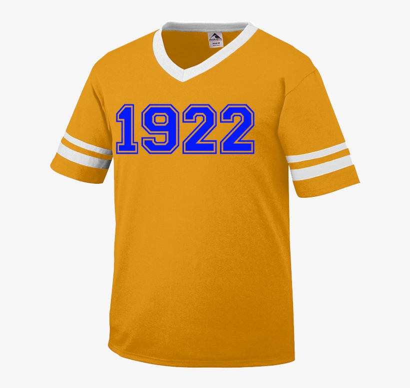 Sigma Gamma Rho 1922 Stripe Tee - Adult Sleeve Stripe Jersey Custom, transparent png download