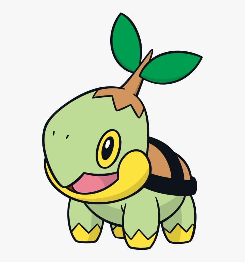 Turtwig Global Link Artwork - Turtwig Clipart, transparent png download